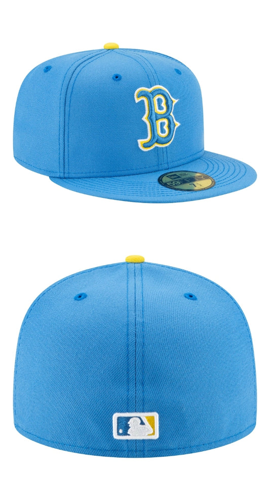 Gorra cerrada Boston red sox celeste 59FIFTY