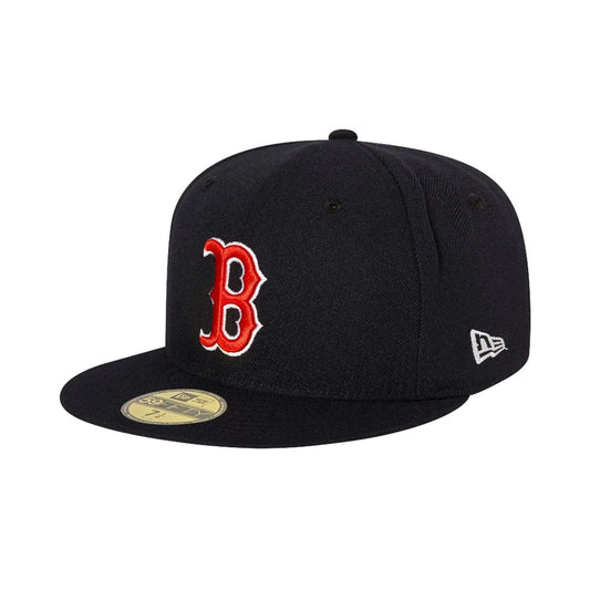 Gorra cerrada azul marino boston red sox 59fifty new era