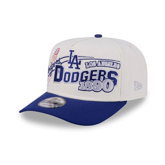 Gorra new era 9FIFTY A-Frame LA Dodgers beige azul
