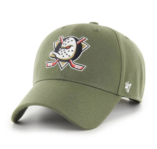 Gorra ’47 MVP Snapback – Anaheim Ducks (Verde Sandalwood)