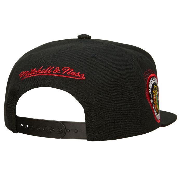 BIG FACE 7.0 Blackhawks snapback negra