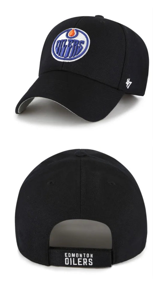 Gorra negra Edmonton Oilers 47 MVP NHL