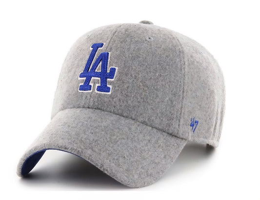 Los Angeles Dodgers Chain Stitch '47 CLEAN UP gris