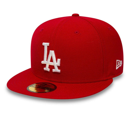 Gorra cerrada LA dodgers 59fifty roja