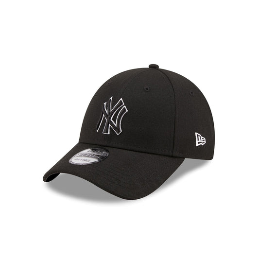 Gorra New Era NY Yankees MLB Pop Outline negra 9FORTY