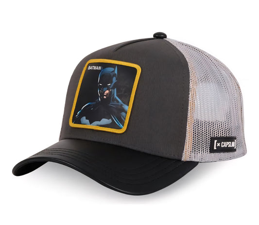 Gorra capslab Gris y negrs batman dc comics REV