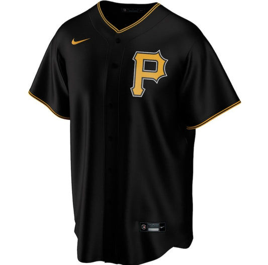 Camiseta Nike MLB Pittsburgh Pirates Alternate Negra