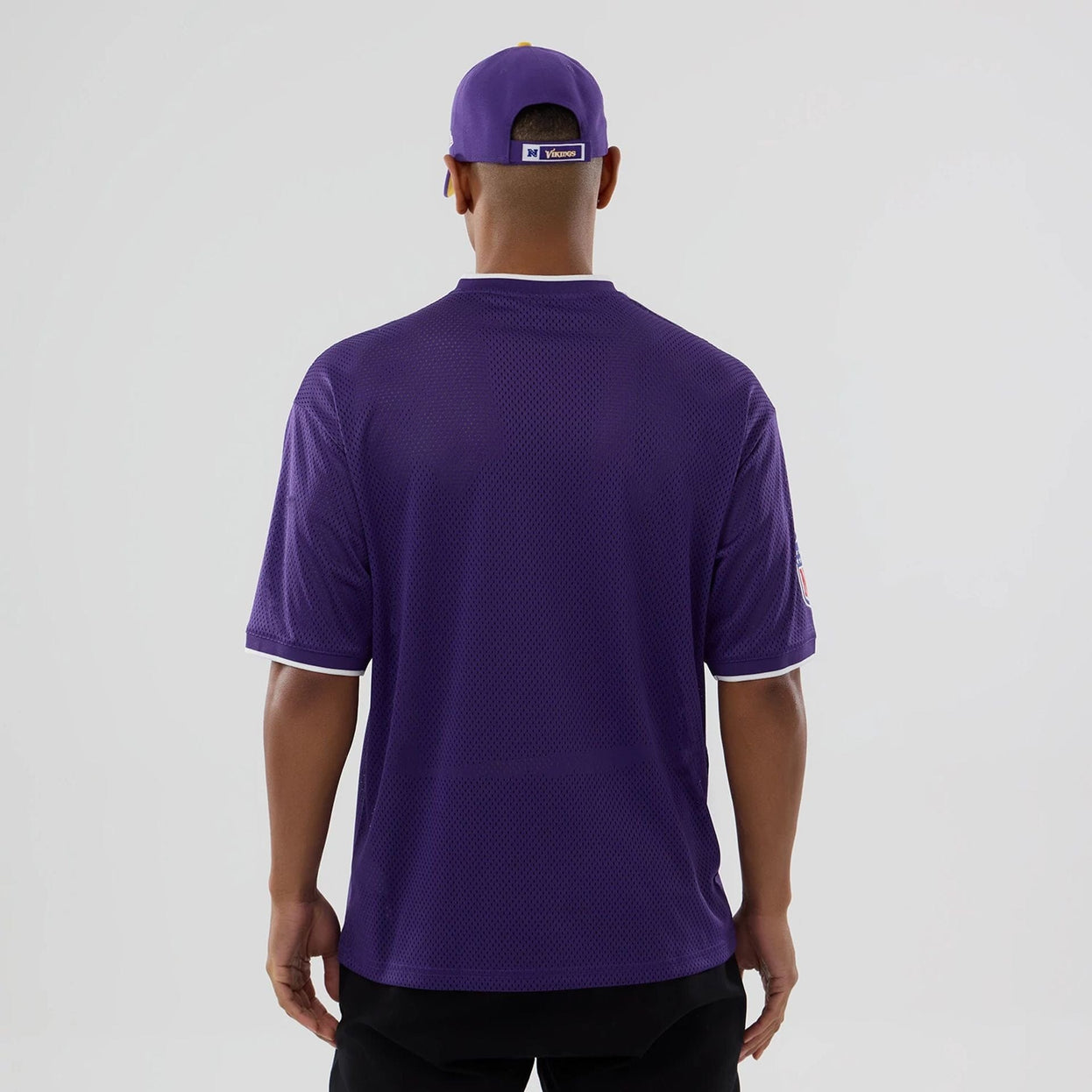 Camiseta lila Minnesota Vikings mesh oversize