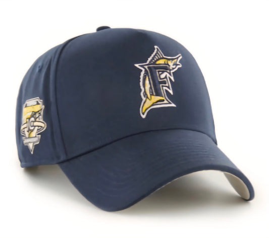 Gorra ’47 MVP Florida Marlins Azul Marino – Parche 10º Aniversario – Cooperstown