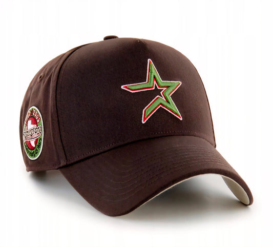 Gorra ’47 Sure Shot DT Houston Astros marrón chocolate – Cooperstown 45th