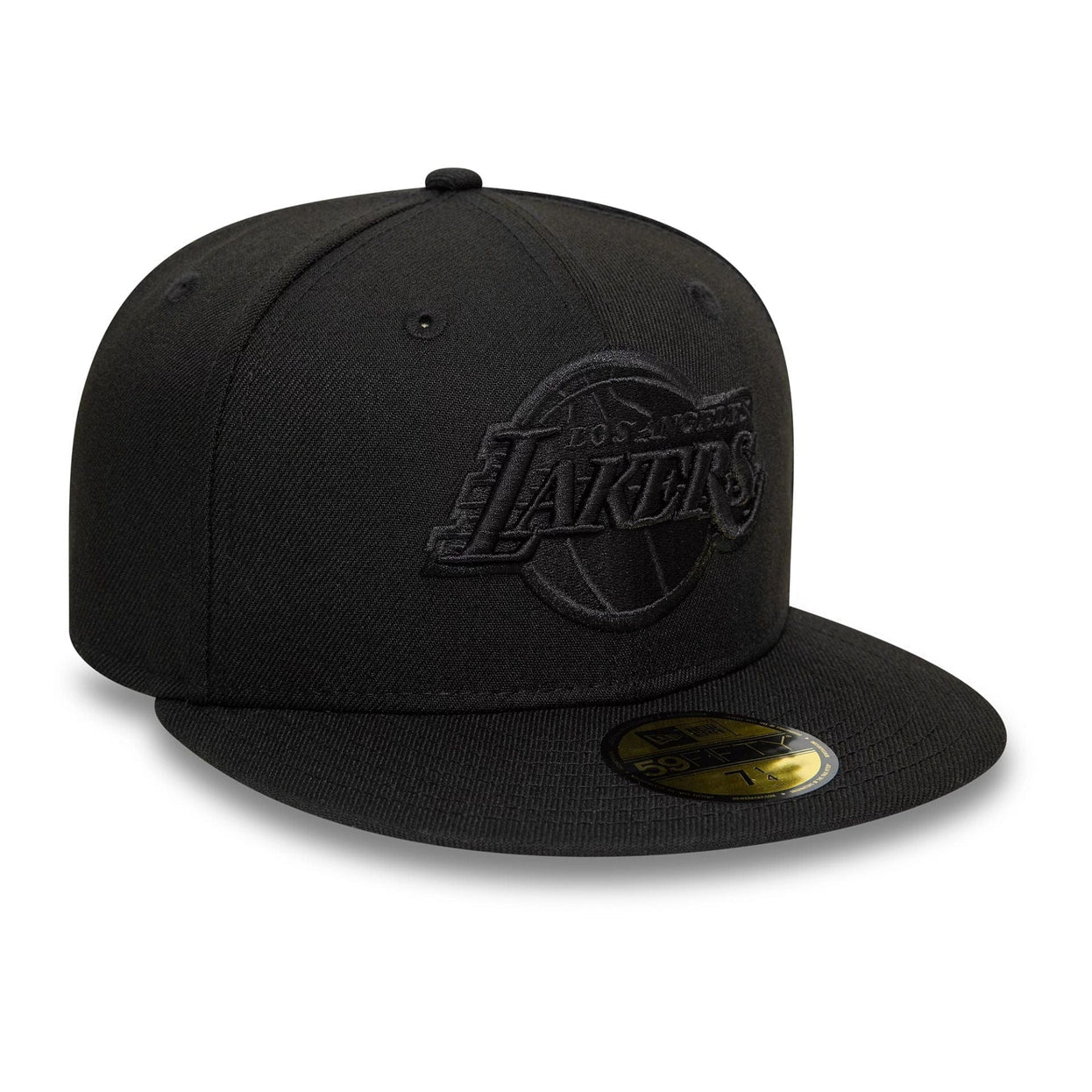 Gorra cerrada Los angeles lakers negra 59fifty