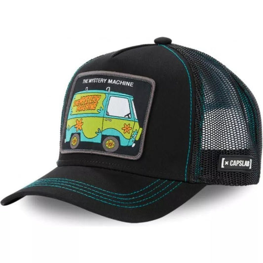 Scooby doo Gorra negra con furgoneta trucker MAC2 con rejilla - intershopgc - Tienda de gorras online - Maspalomas