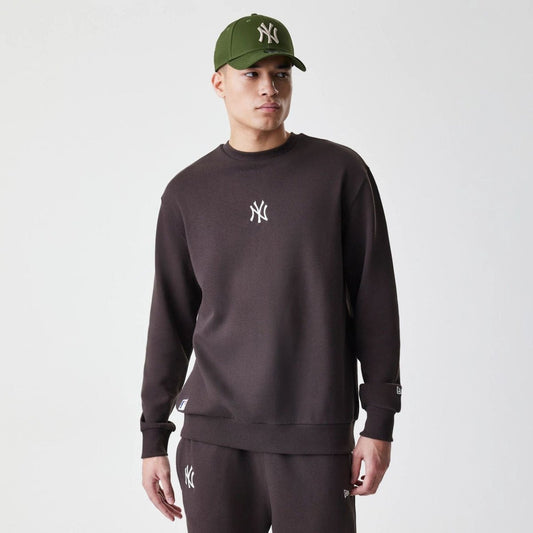 Sudadera Oversized NY Yankees MLB Midi Essential Marrón - Mundogorrasgc