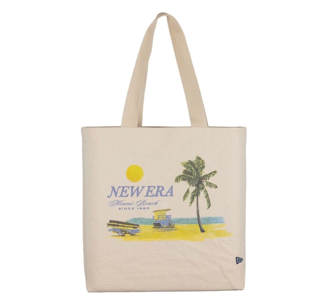 Tote Bag New Era Palm Graphic Crema - intershopgc caps store