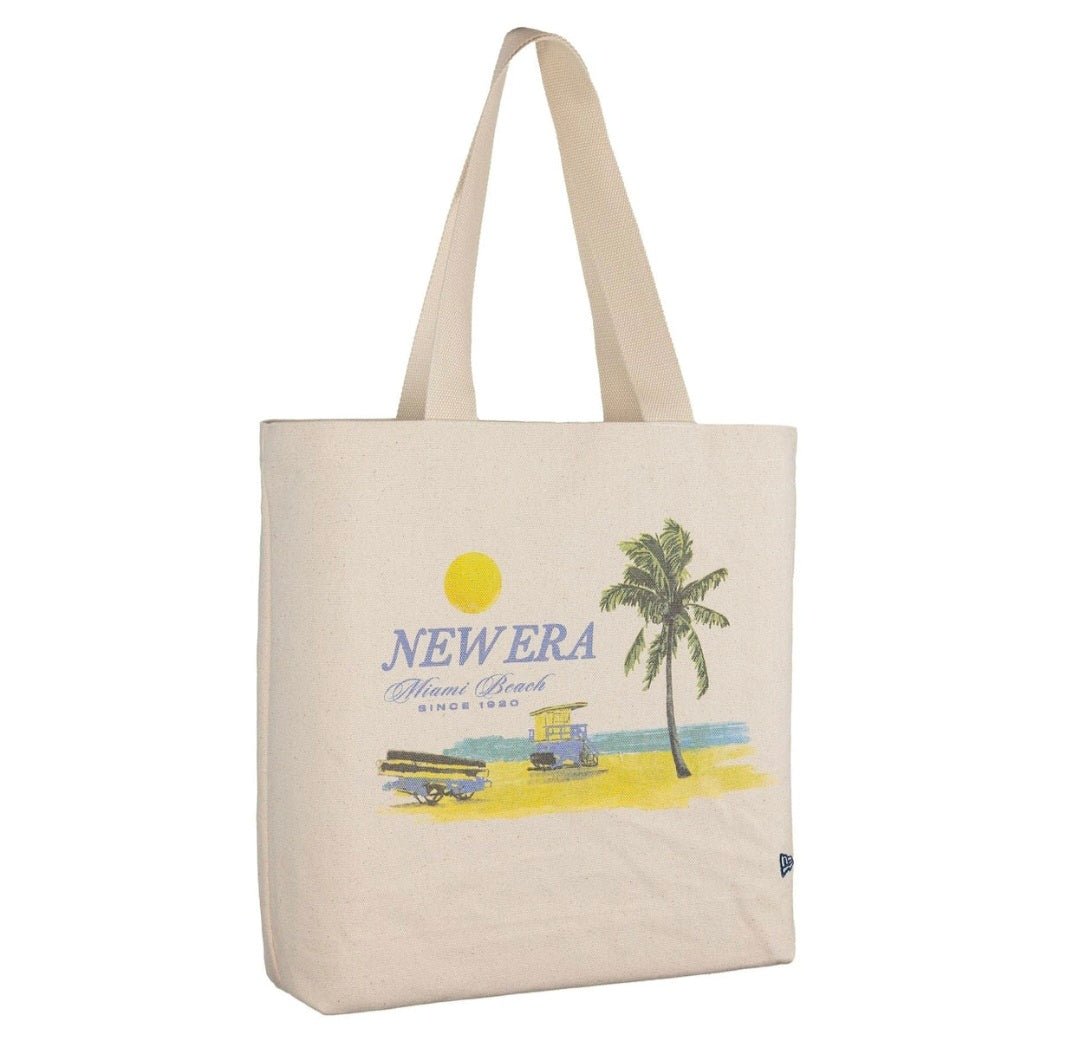 Tote Bag New Era Palm Graphic Crema - intershopgc caps store