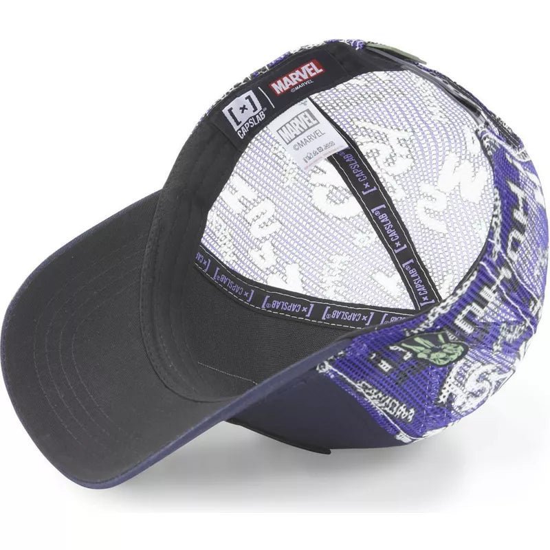 Trucker Hulk marvel azul y violeta - intershopgc - Tienda de gorras online - Maspalomas