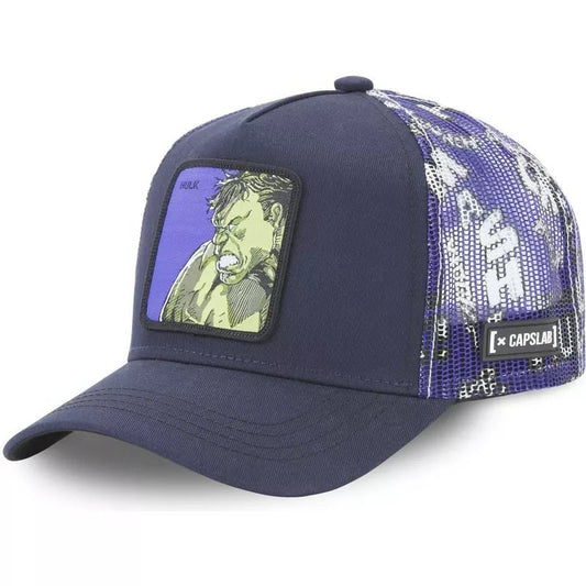 Trucker Hulk marvel azul y violeta - intershopgc - Tienda de gorras online - Maspalomas