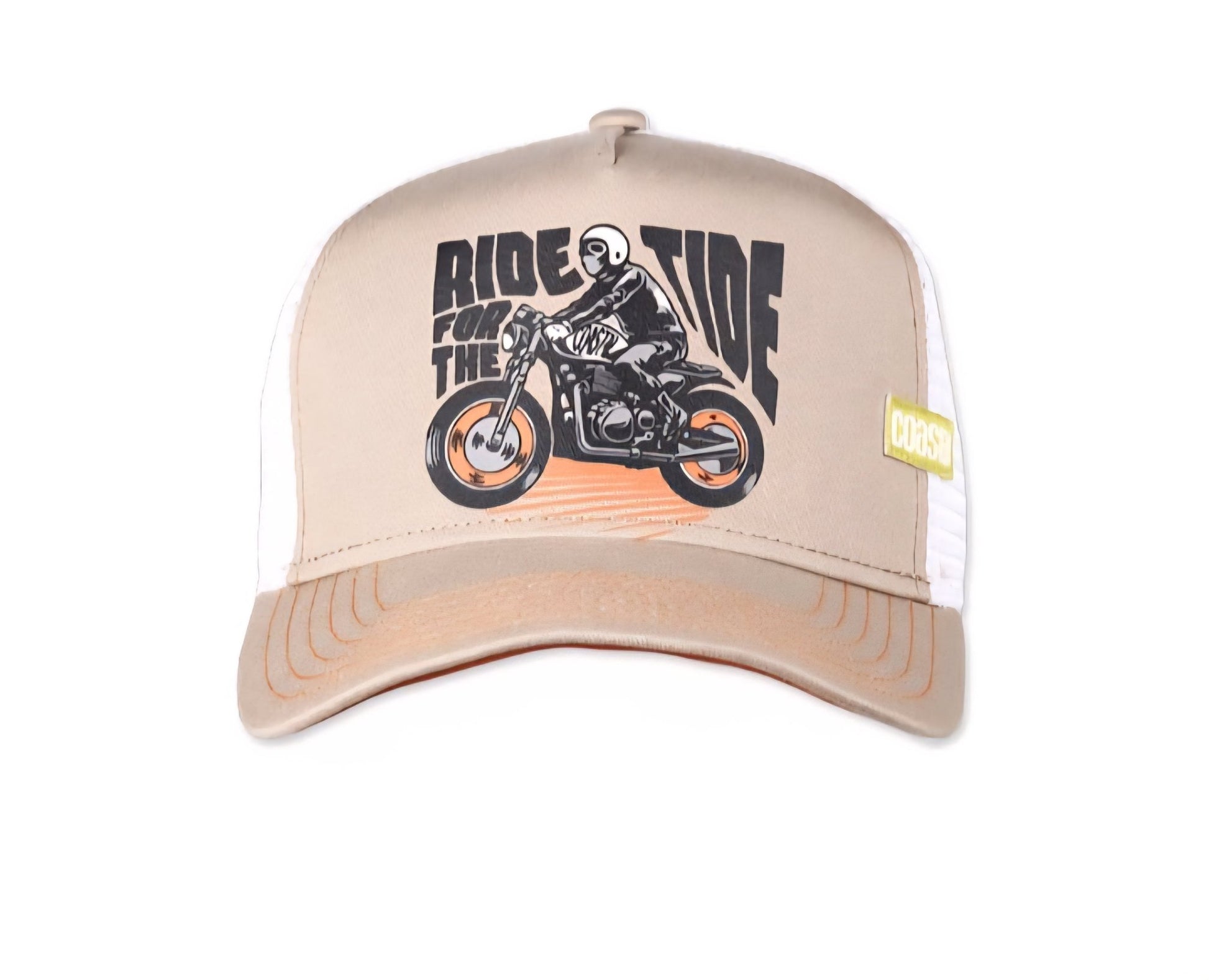Trucker khaki y blanca RIDE TIDE II - intershopgc - Tienda de gorras online - Maspalomas
