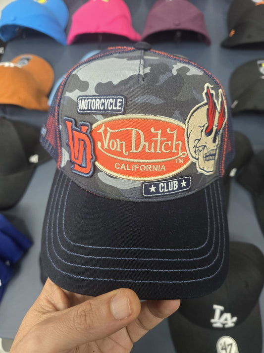 Von dutch negra camuflaje PATCHES02 - intershopgc - Tienda de gorras online - Maspalomas